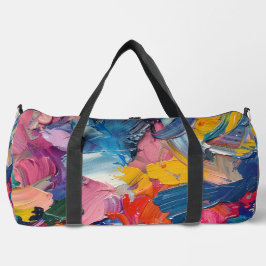 Abstract expressionisme verfpatroon plunjezak