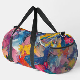 Abstract expressionisme verfpatroon plunjezak