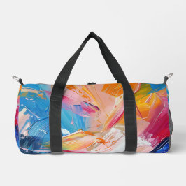 Abstract expressionisme verfpatroon plunjezak