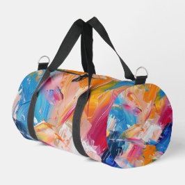 Abstract expressionisme verfpatroon plunjezak