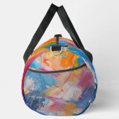 Abstract expressionisme verfpatroon plunjezak (Rechts)