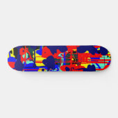 Abstract Expressionist 01 Persoonlijk Skateboard (Horizontaal)