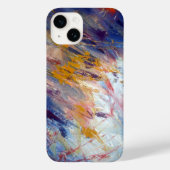 Abstract expressionistisch kunstwerk Case-Mate iPhone case (Achterkant)