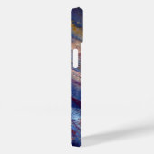 Abstract expressionistisch kunstwerk Case-Mate iPhone case (Achterkant / Rechts)