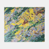 Abstract expressionistische deken (Voorkant (Horizontaal))