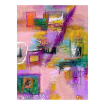 Abstract Expressionistische Kunst Intuïtieve Schil