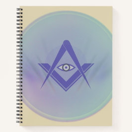 Abstract Eye Symbol Notebook – Minimalist Artistic Notitieboek