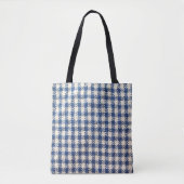 Abstract fabric pattern texture background tote bag (Voorkant)