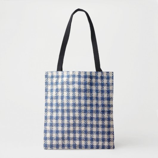 Abstract fabric pattern texture background tote bag (Voorkant)