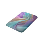 Abstract Fabric Texture in Pastel Tones Badmat (Gekanteld)