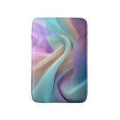 Abstract Fabric Texture in Pastel Tones Badmat (Voorkant Verticaal)