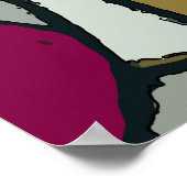 Abstract Face 12 Poster (Hoek)