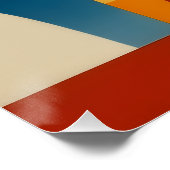 Abstract Faces Art Print, Dual Portrait, Abstract Perfect Poster (Hoek)