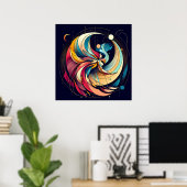 Abstract Fairy Art Poster (Thuiskantoor)