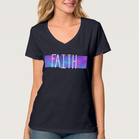 Abstract Faith T-shirt (Voorkant)