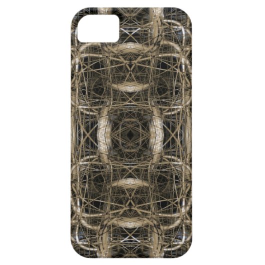 Abstract fantasiepatroon Case-Mate iPhone case (Achterkant)