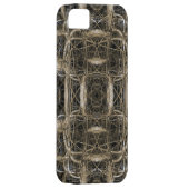 Abstract fantasiepatroon Case-Mate iPhone case (Back/Rechts)