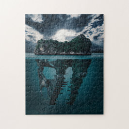 Abstract Fantasy Artistic Island Legpuzzel