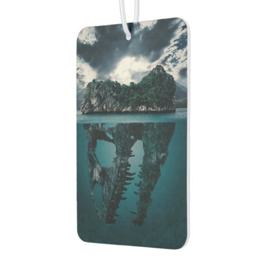 Abstract Fantasy Artistic Island Luchtverfrisser (Links)