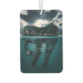 Abstract Fantasy Artistic Island Luchtverfrisser (Achterkant)