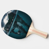 Abstract Fantasy Artistic Island Tafeltennisbatje (Zijkant)