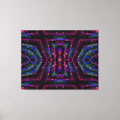 Abstract Fantasy Night Twinking Skies Canvas (Voorkant)