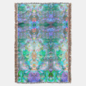 Abstract Fantasy Pattern Elegant Zacht Deken (Voorkant Verticaal)