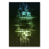 abstract feature design kaart (Voorkant)