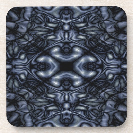 Abstract figuurpatroon bier onderzetter (Voorkant)
