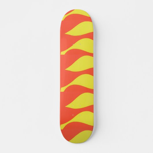 Abstract Fire Skateboard Deck (Voorkant)