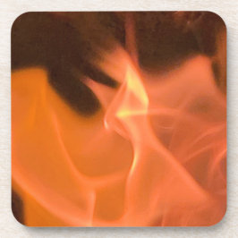 Abstract Flame Beverage Coaster Bier Onderzetter