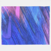 Abstract Fleece Deken (Voorkant (Horizontaal))
