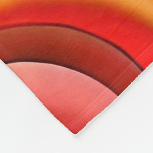 Abstract Fleece Deken (Hoek)