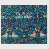  Abstract flessenpatroon en vogelpatroon Cadeaupapier (Vlak)