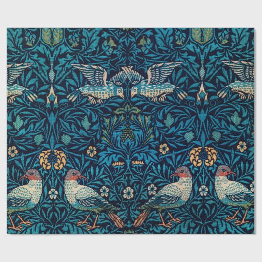  Abstract flessenpatroon en vogelpatroon Cadeaupapier (Vlak)