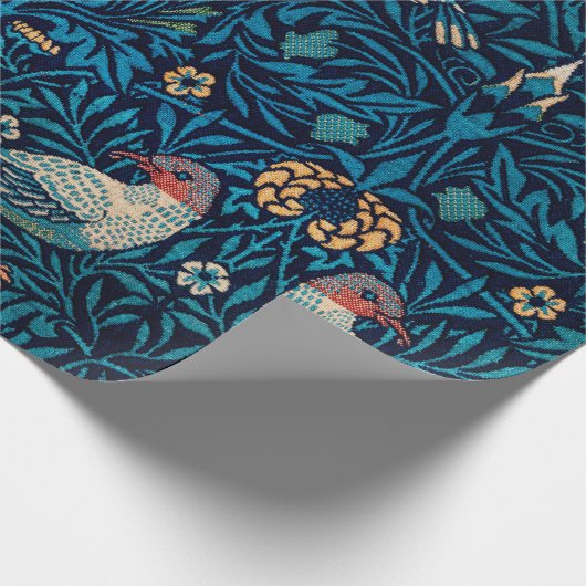  Abstract flessenpatroon en vogelpatroon Cadeaupapier (Hoek)