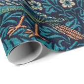  Abstract flessenpatroon en vogelpatroon Cadeaupapier (Rol Hoek)