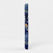  Abstract flessenpatroon en vogelpatroon Case-Mate iPhone Case (Achterkant/rechts)