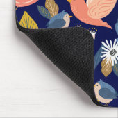  Abstract flessenpatroon en vogelpatroon Muismat (Hoek)