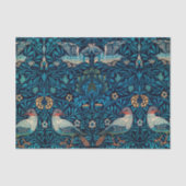 Abstract flessenpatroon en vogelpatroon Tissuepapier (Voorkant)