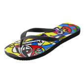 Abstract_FLipFlops_002 Teenslippers (Schuin)