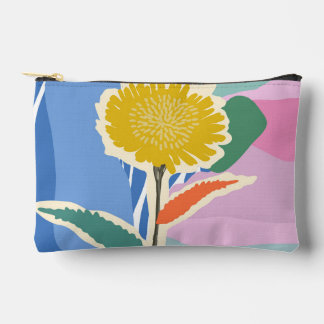 Abstract Floral Dandelion Color Blocks Modern  Etui