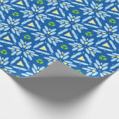 Abstract Floral design Cadeaupapier (Hoek)