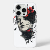 Abstract Floral design Case-Mate iPhone Case (Achterkant)