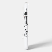 Abstract Floral design Case-Mate iPhone Case (Achterkant / Links)