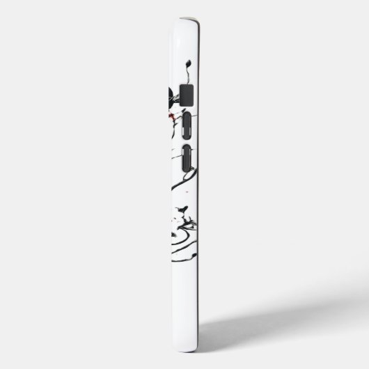 Abstract Floral design Case-Mate iPhone Case (Achterkant / Links)