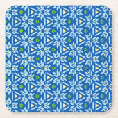 Abstract Floral design Kartonnen Onderzetters (Voorkant)