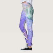 Abstract Floral design Leggings (Links)