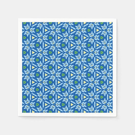 Abstract Floral design Servet (Voorkant)