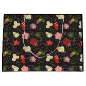 Abstract Floral Doodle Groot Cadeauzakje (Voorkant)